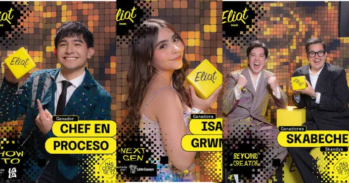 Yanet García estuvo a cargo de la conducción de los Eliot Awards 2026./Especial