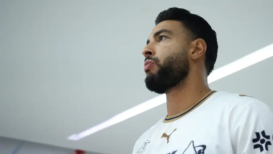 Nathan Silva, jugador de Pumas, previo a un partido de Liga MX | IMAGO7