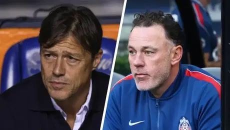 Almeyda y Milito, frente a frente: pasado y presente de Chivas se encuentran