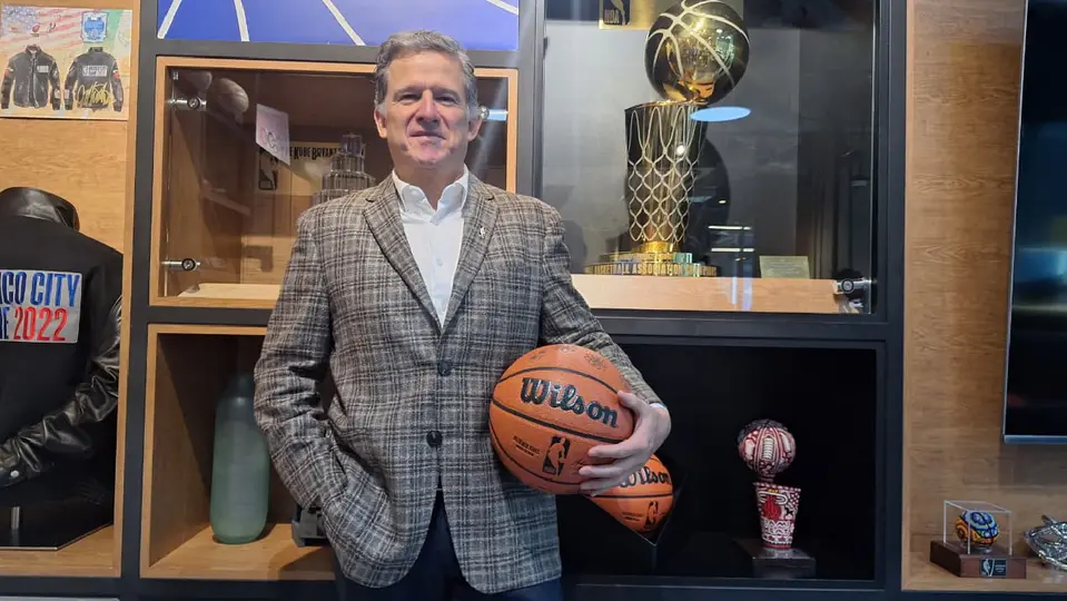 Raúl Zárraga, director de la oficina de la NBA en México | ESPECIAL