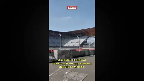 El Foro Sol rumbo al GP de México