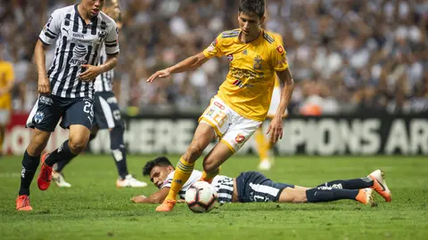 Jürgen Damm en partido contra Rayados de Monterrey | MEXSPORT