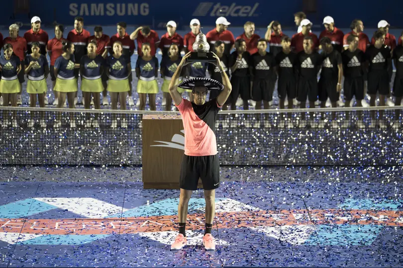 Juan Martín del Potro logró ser campeón del Abierto Mexicano en el 2018 | MEXSPORT