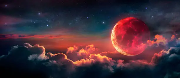 La Luna de Sangre será visible en México durante la madrugada del 3 de marzo de 2026./ Pixabay