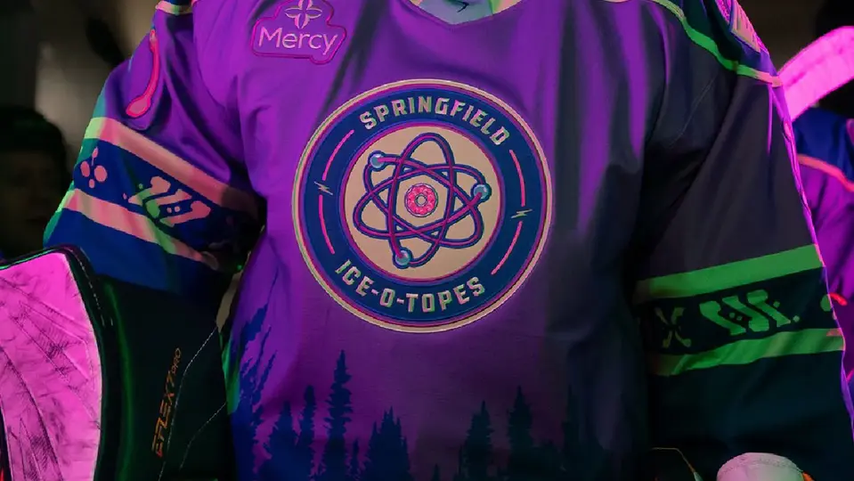 El increíble homenaje a Los Simpsons | @ThunderbirdsAHL