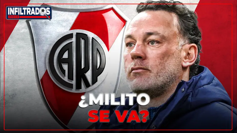 ¿CHIVAS se queda sin DT por culpa de RIVER? | DETALLES del PLEITO entre LARCAMÓN y MILITO