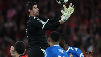 Courtois se lanza en contra de Prestianni: “Creo en Vini al cien por cien”