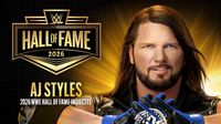 ¡Sorpresa fenomenal! AJ Styles será inducido al Salón de la Fama de WWE este mismo 2026