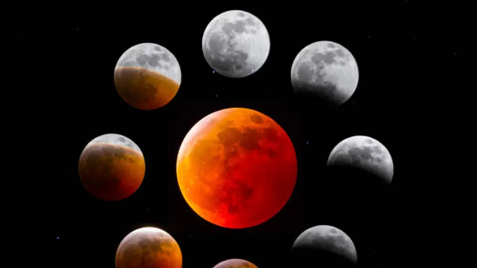 El fenómeno ocurre cuando la Tierra se interpone entre el Sol y la Luna./ Pixabay