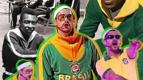 Pelé y Bad Bunny | @Pele