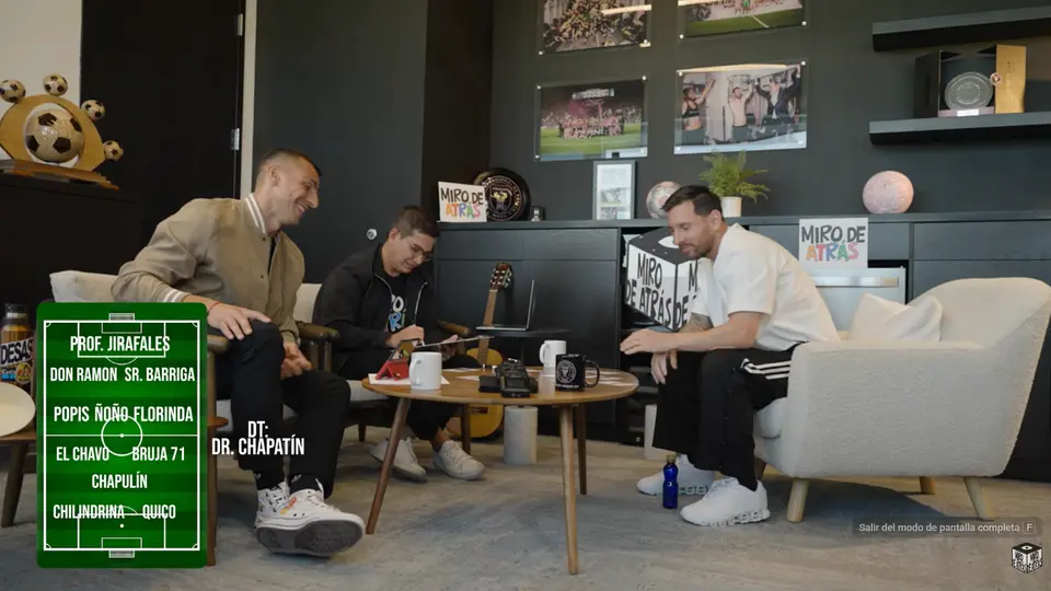 Lionel Messi en entrevista con Nahuel Guzmán | CAPTURA