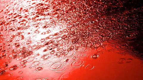 Meteorólogos advierten un posible fenómeno de lluvia de sangre. / iStock