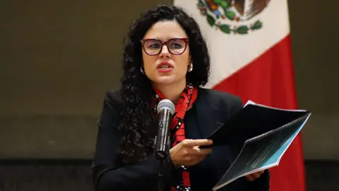 Luisa María Alcalde Luján señaló que la CNHJ será quien determine el caso./ RS