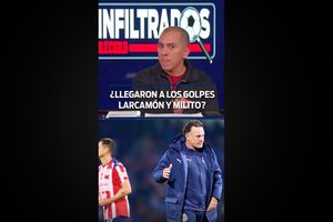 TODO SOBRE EL PLEITO ENTRE NICOLÁS LARCAMÓN Y GABRIEL MILITO EN EL CRUZ AZUL VS CHIVAS