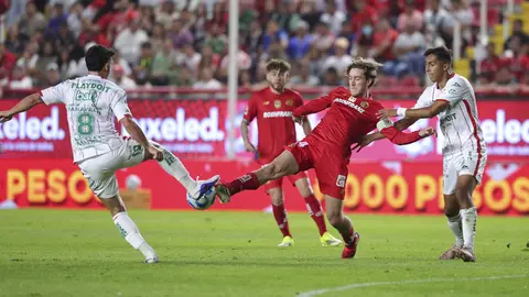 Marcel Ruiz en el partido contra Necaxa en la Jornada 7 del Clausura 2026 | IMAGO 7