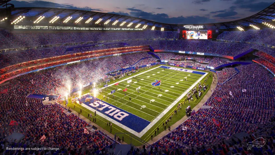 Render del Highmark Stadium | Buffalo Bills