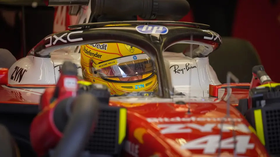 Lewis Hamilton en la pretemporada en Bahréin | AP