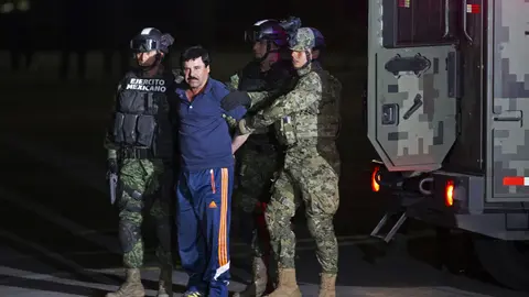Joaquín “El Chapo” Guzmán fue capturado en 2016 tras un amplio operativo de inteligencia./ RS