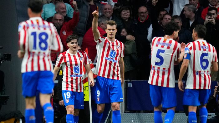 Alexander Sorloth celebra su gol ante Brujas en la Champions League | AP