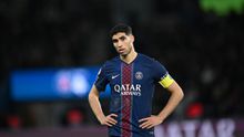 Hakimi durante el partido de PSG en la Ligue 1 | AP