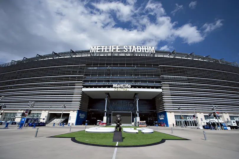 Explanada del MetLife Stadium, donde está previsto celebrarse la Final del Mundial 2026 el 19 de julio | MEXSPORT