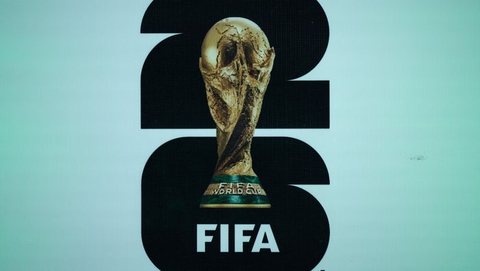 Logo de la Copa Mundial 2026 durante la presentación de la marca en Monterrey | MEXSPORT