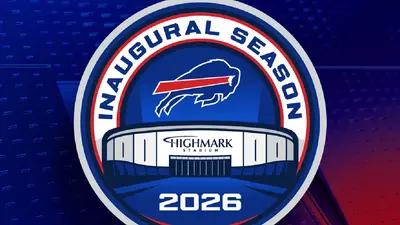 Bills presentan logo que usarán por la inauguración del nuevo Highmark Stadium