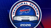 Bills presentan logo que usarán por la inauguración del nuevo Highmark Stadium