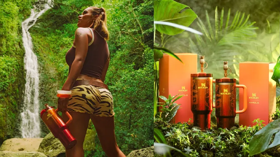 Karol G lanza colección con Stanley: fecha, precio y dónde comprar los thermos “Tropicoqueta”