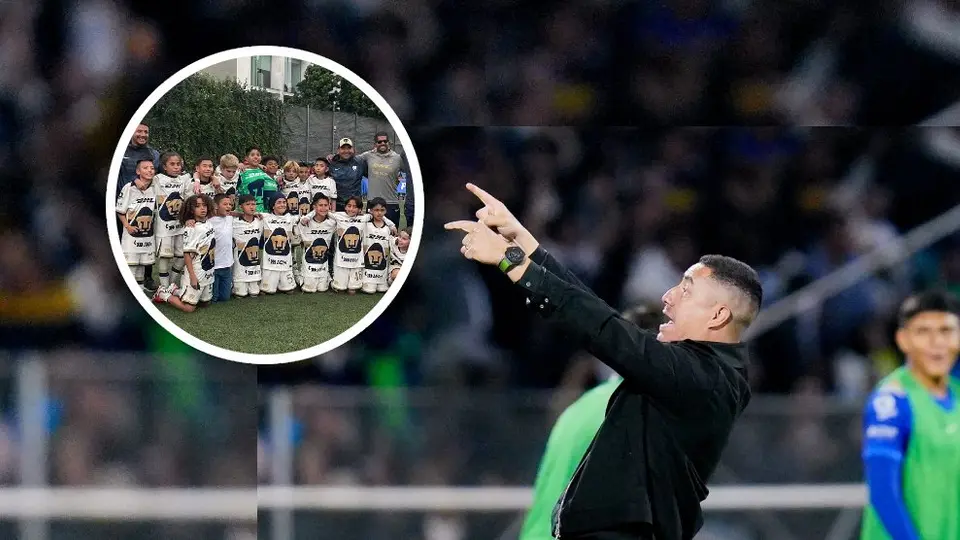 ¡Campeones! Hijos de Coco Carrasquilla y Efraín Juárez levantan el título con Pumas Sub-10