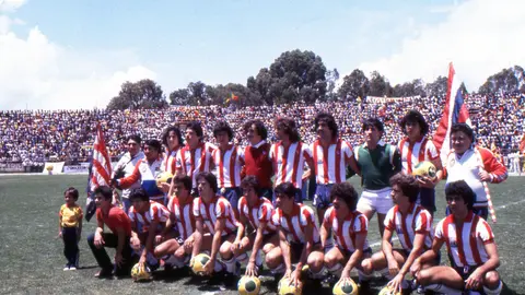 Equipo de Chivas de la década de 1980 l MEXSPORT