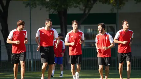Afición regiomontana arropa a la Selección de Irak de cara a su partido de Repechaje para el Mundial