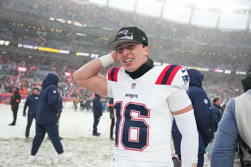 Tommy DeVito, en su etapa en los New England Patriots | AP