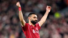 Salah festeja en un partido del Liverpool | AP