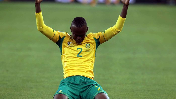 Siboniso Gaxa con la Selección de Sudáfrica en la Copa del Mundo 2010 | MEXSPORT