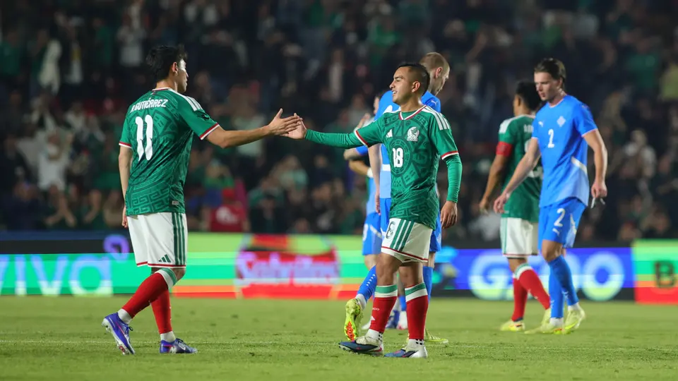 México en un partido contra Islandia l MEXSPORT