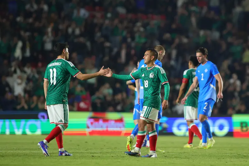 México en un partido contra Islandia l MEXSPORT