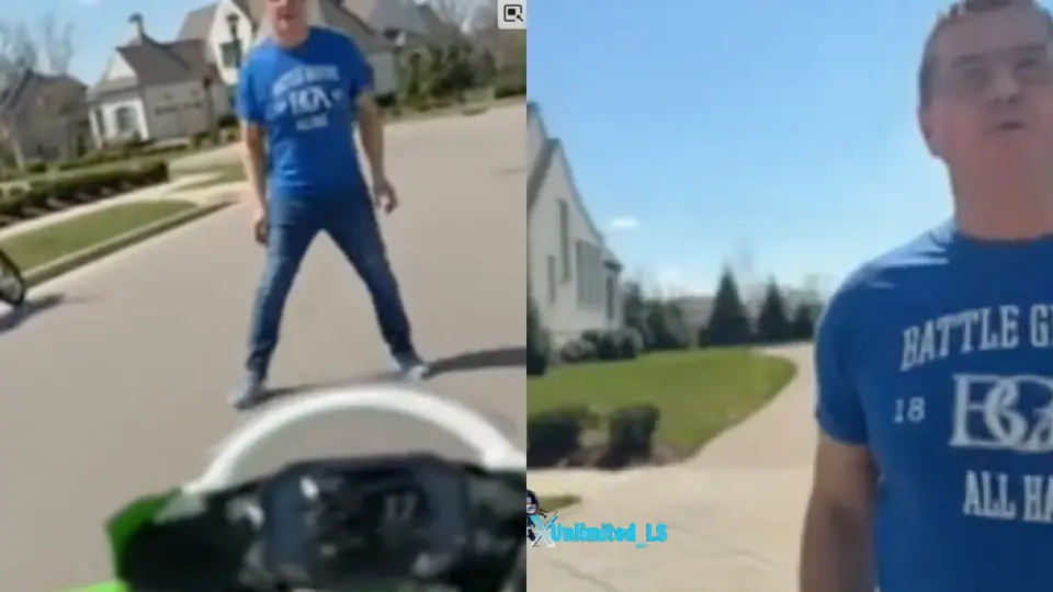 El actor Alan Ritchson grabó el momento de su pelea con la cámara que traía sujeta en el cuerpo / Redes Sociales