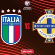 Italia vs Irlanda del Norte Repechaje UEFA Mundial 2026
