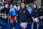 Jugadoras de Barcelona y Real Madrid salen al campo en los Cuartos de Final de la Copa de la Reina 2025-26 | GROSBY GROUP