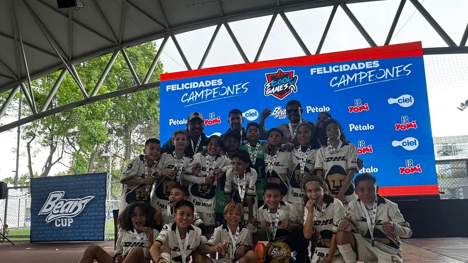 Niños de Pumas Sub-10 ganan torneo l X:PumasMXCantera