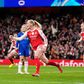 Stina Blackstenius celebra su gol en el partido de Arsenal contra Chelsea en la Champions League Femenina | AP