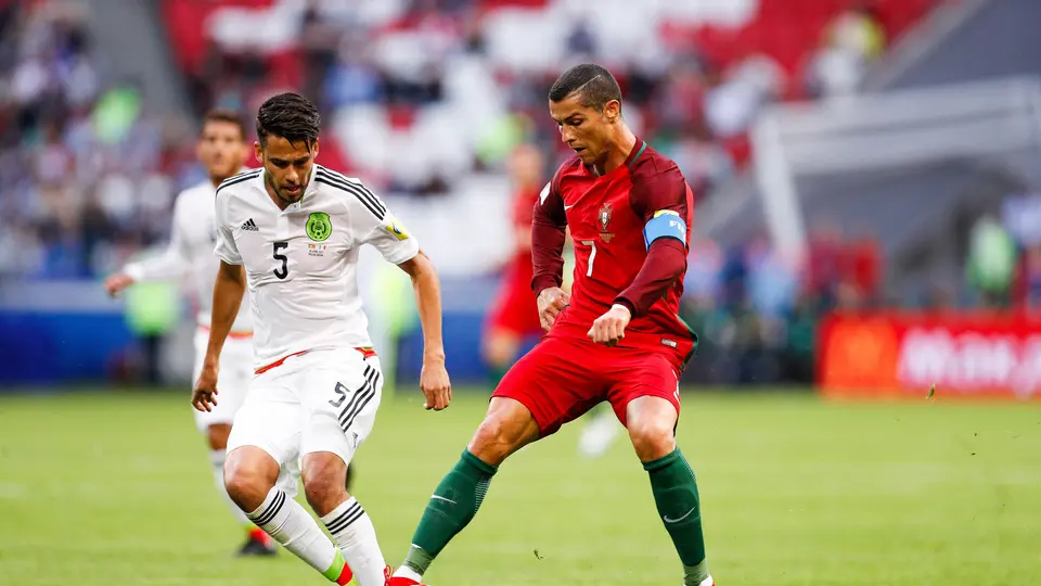 La única vez que Cristiano Ronaldo ha enfrentado al Tricolor fue en la Fase de Grupos de la Confederaciones 2017. l MEXSPORT