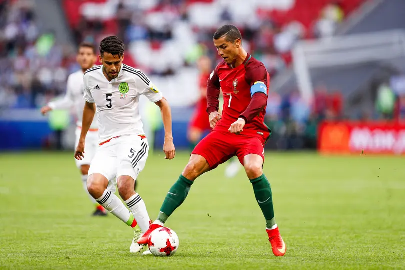 La única vez que Cristiano Ronaldo ha enfrentado al Tricolor fue en la Fase de Grupos de la Confederaciones 2017. l MEXSPORT