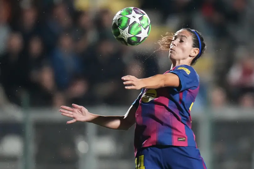 Aitana Bonmatí en acción con Barcelona durante la Fase de Grupos de la Champions League | AP