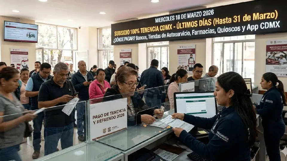 El paso se puede hacer en tesorería o mediante internet/Gobierno CDMX