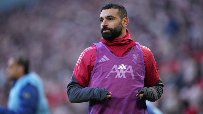 Salah en un partido del Liverpool | AP