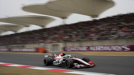 Esteban Ocon, de Haas, durante el Gran Premio de China 2026 de la Fórmula 1 | AP