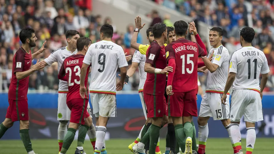 México vs Portugal en la Confederaciones Rusia 2017. l MEXSPORT