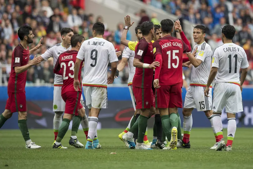 México vs Portugal en la Confederaciones Rusia 2017. l MEXSPORT